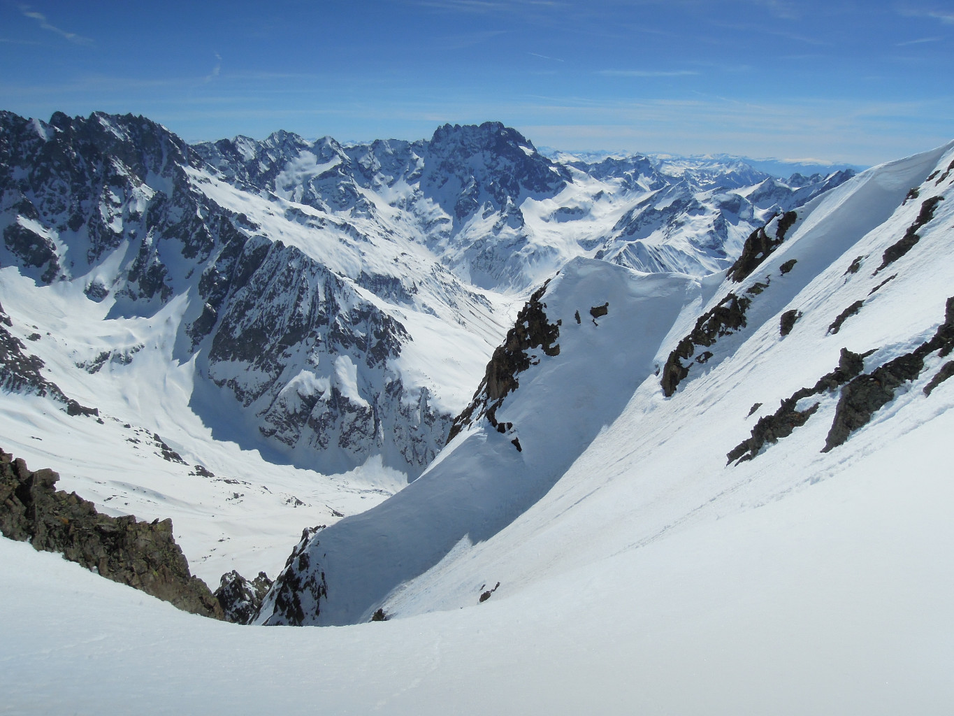 Magnifique vue sur le Valgau (Aupillous, Jocelme, Sirac...)