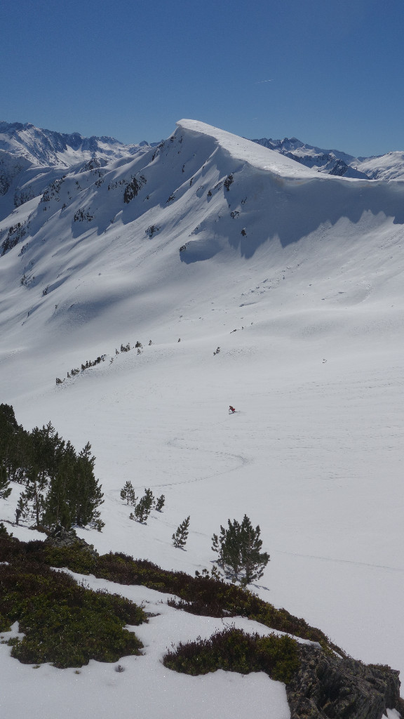 Descente vers l'étang noir