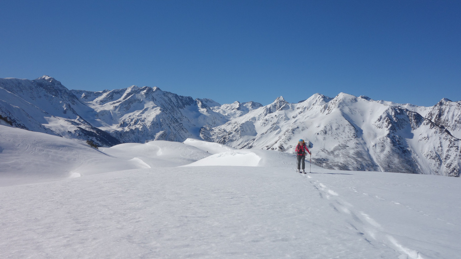 Vue vers En Beys depuis la jasse de seys