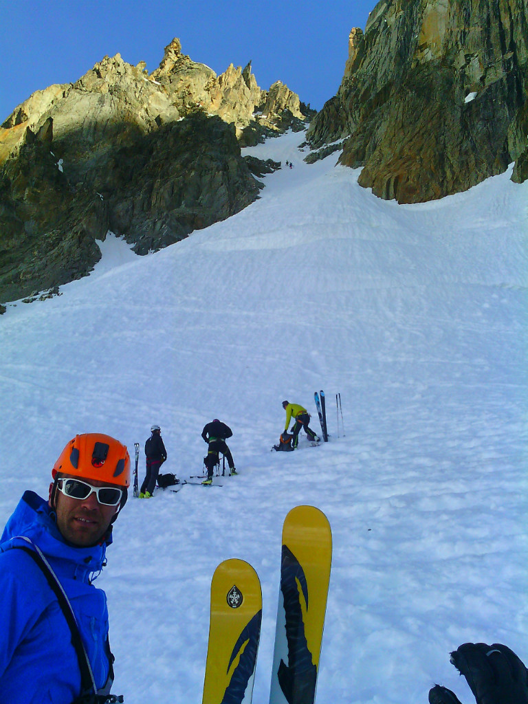 vue du couloir à son attaque.
