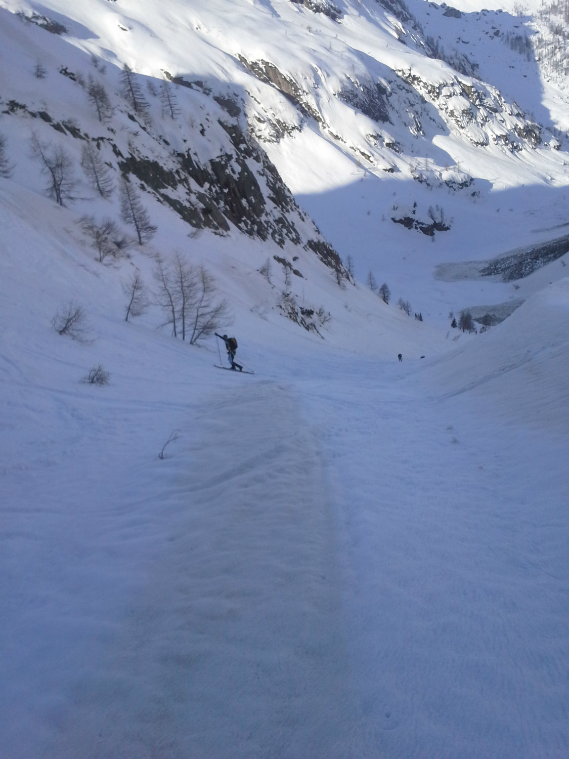 appena entrati nell'anfiteatro