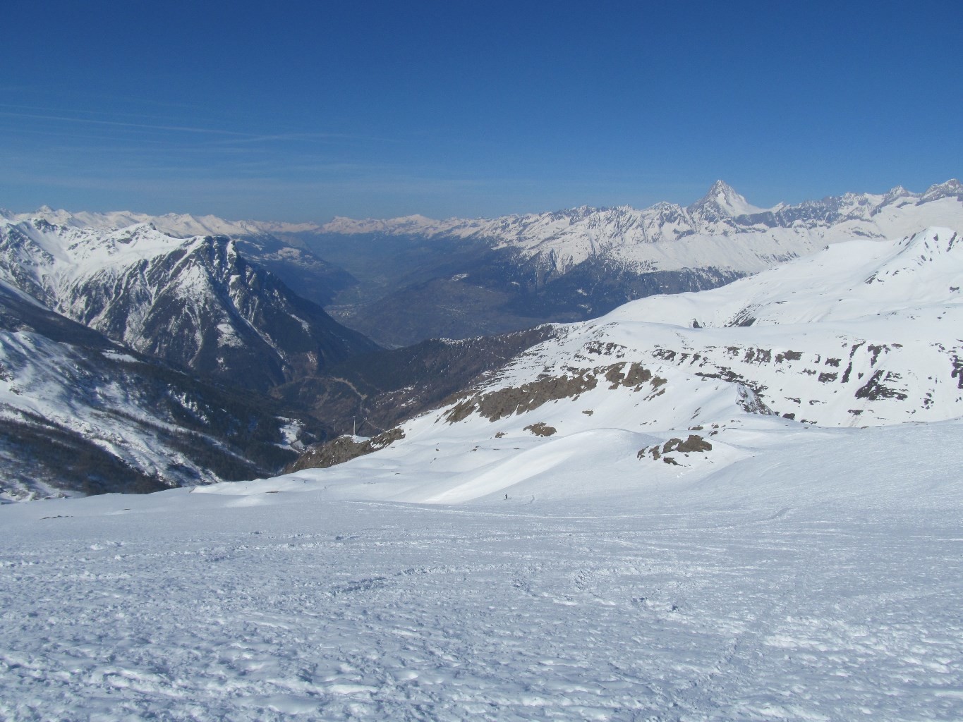 sguardo verso il Vallese