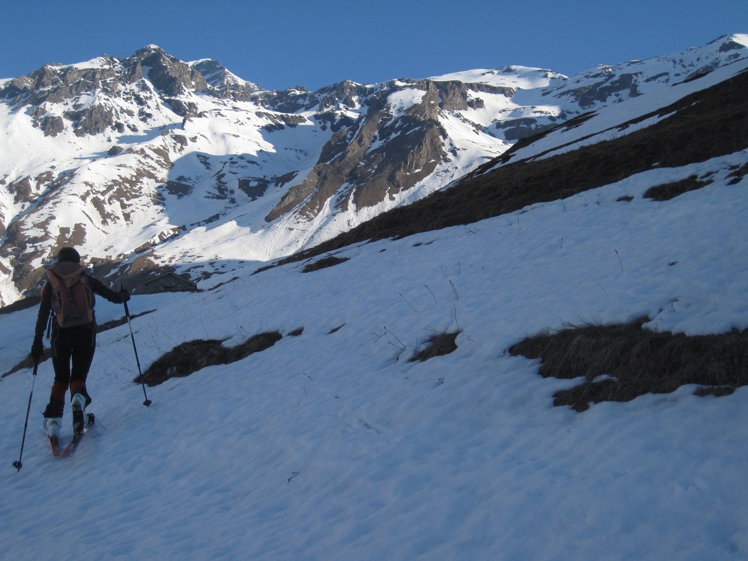 La Tete Blanche al primo sole