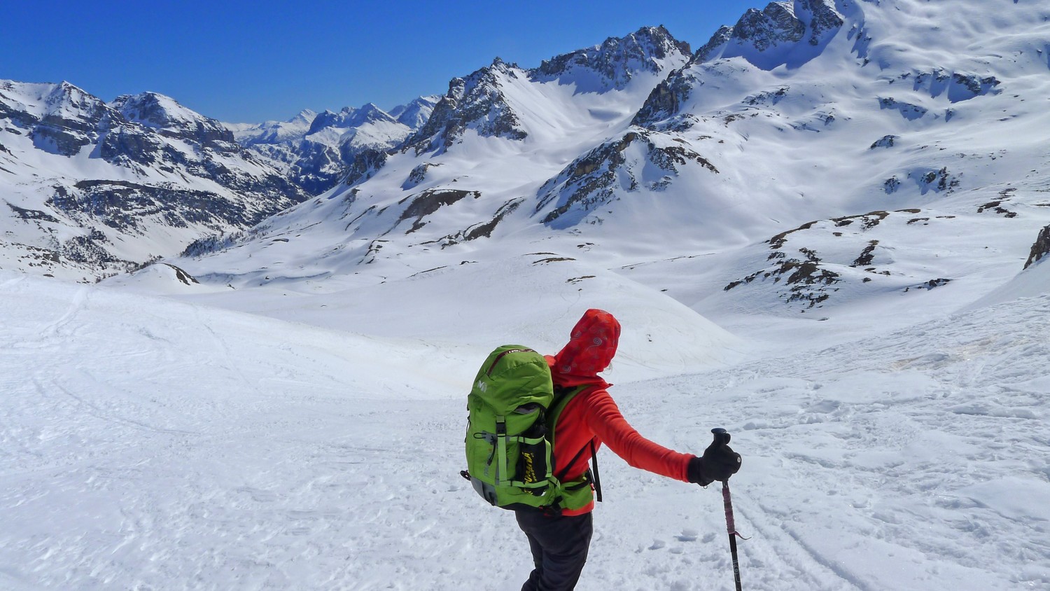 le Col du Vallon, c'est en face !