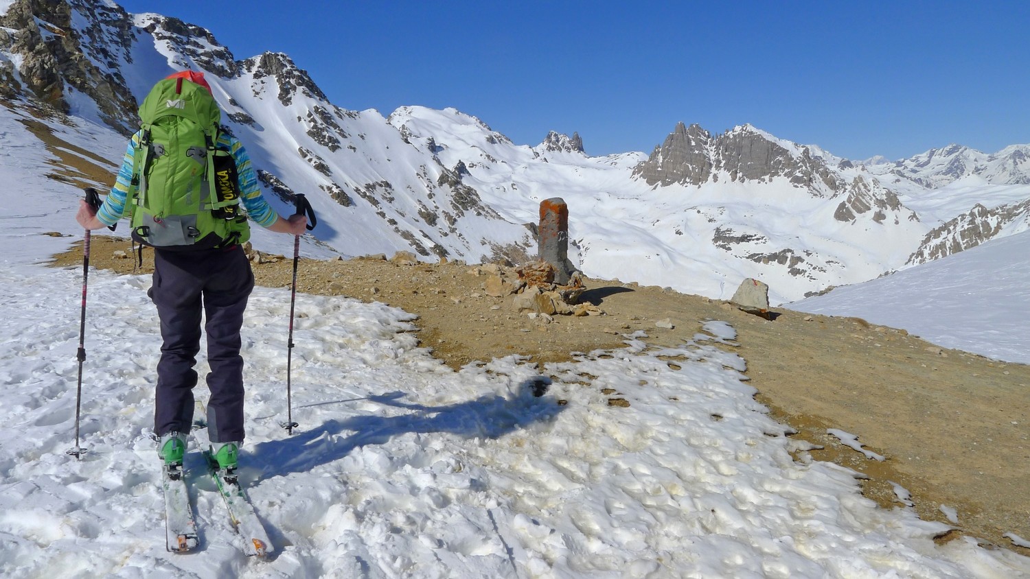 col du vallon borné