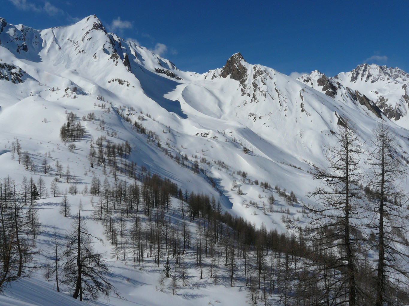 Créton du Midi et tête des Faces
