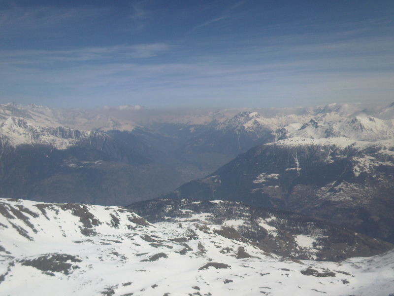 Plaine depuis Augstbordhorn