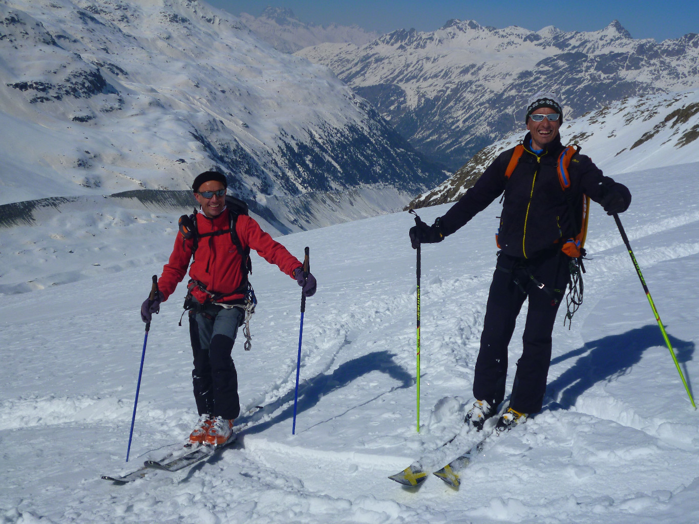 Piz Bernina: gli amici chiavennaschi