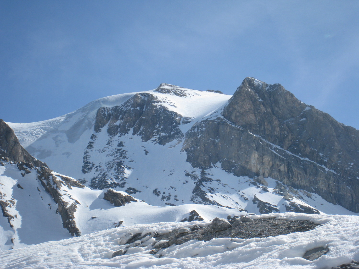 col des gds Couloirs- couloir Massini- pointe Mttews