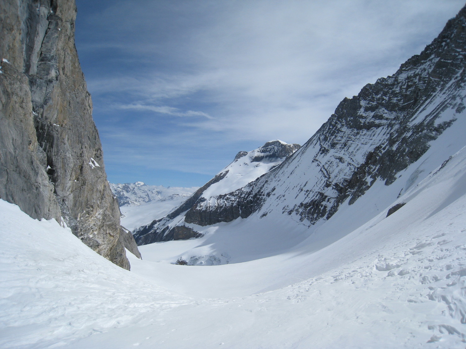 gl Roselin vu depuis col de la gde Casse(3096m)