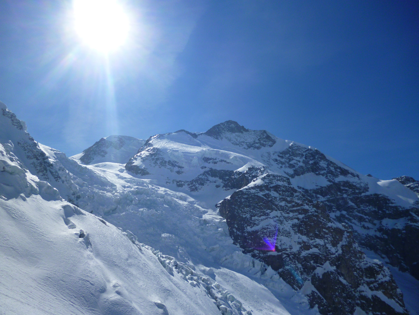 Piz Bernina: sua maestà