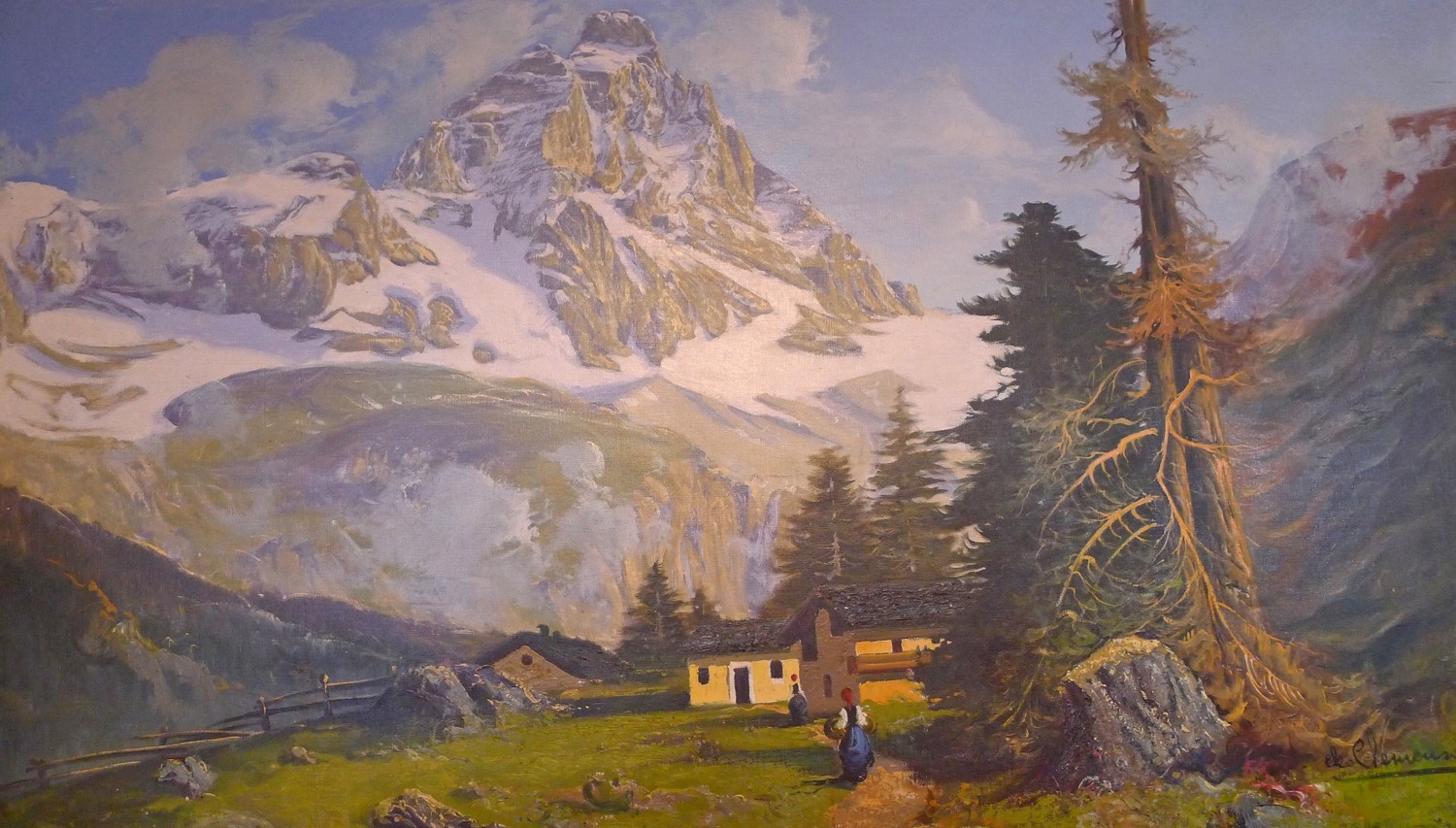 Névache en peinture