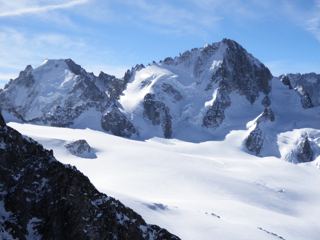 Aig. d'Argentière et aig. du Chardonnet