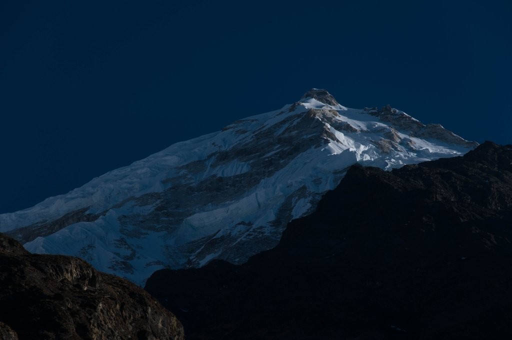 Face sur du Langtang Lirung (7240m)