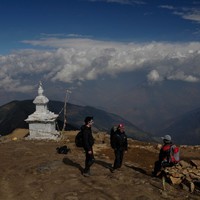 Stupa à Laurebina Yak