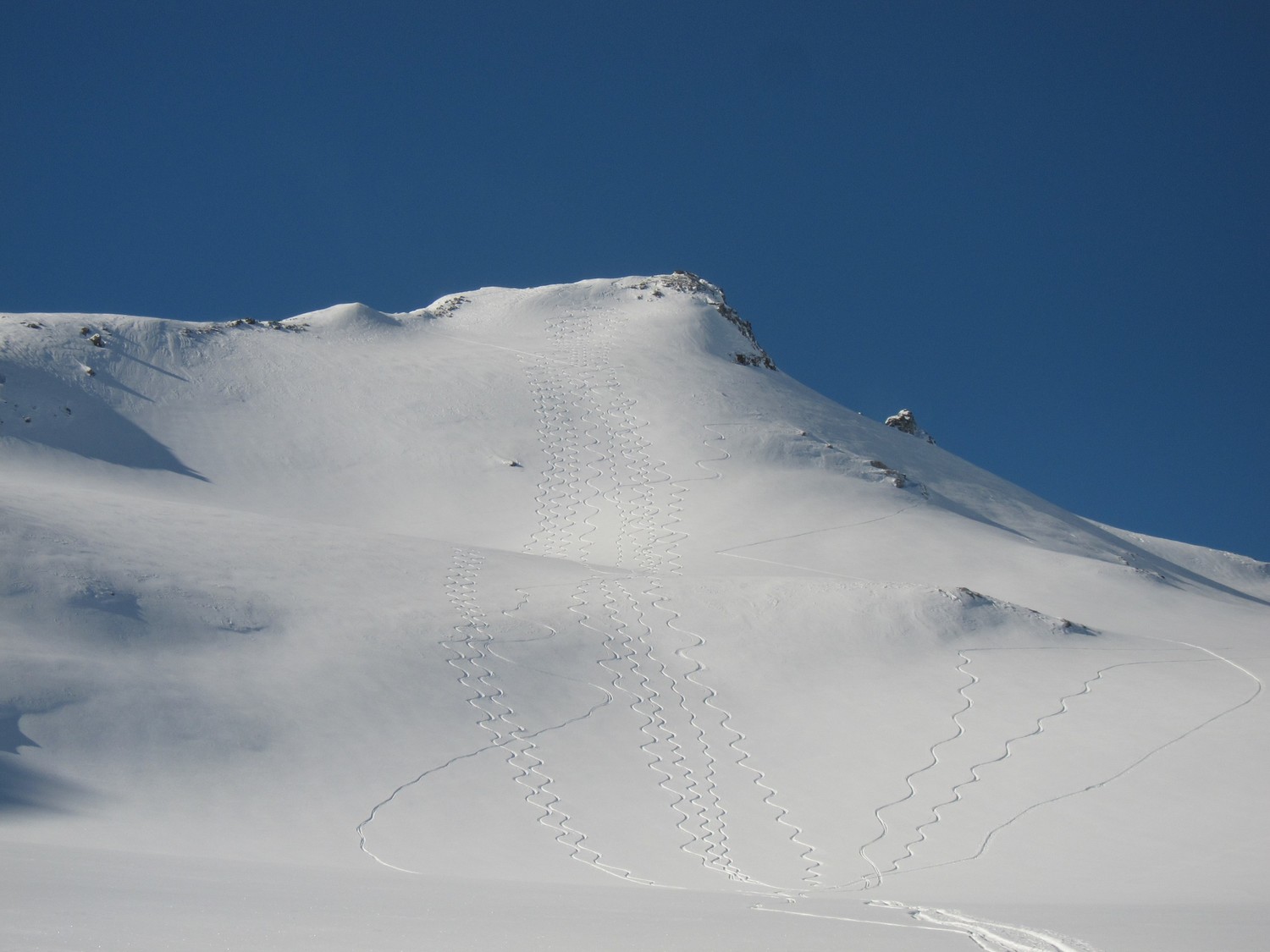 le nostre firme sul ghiacciaio del Lorenzhorn