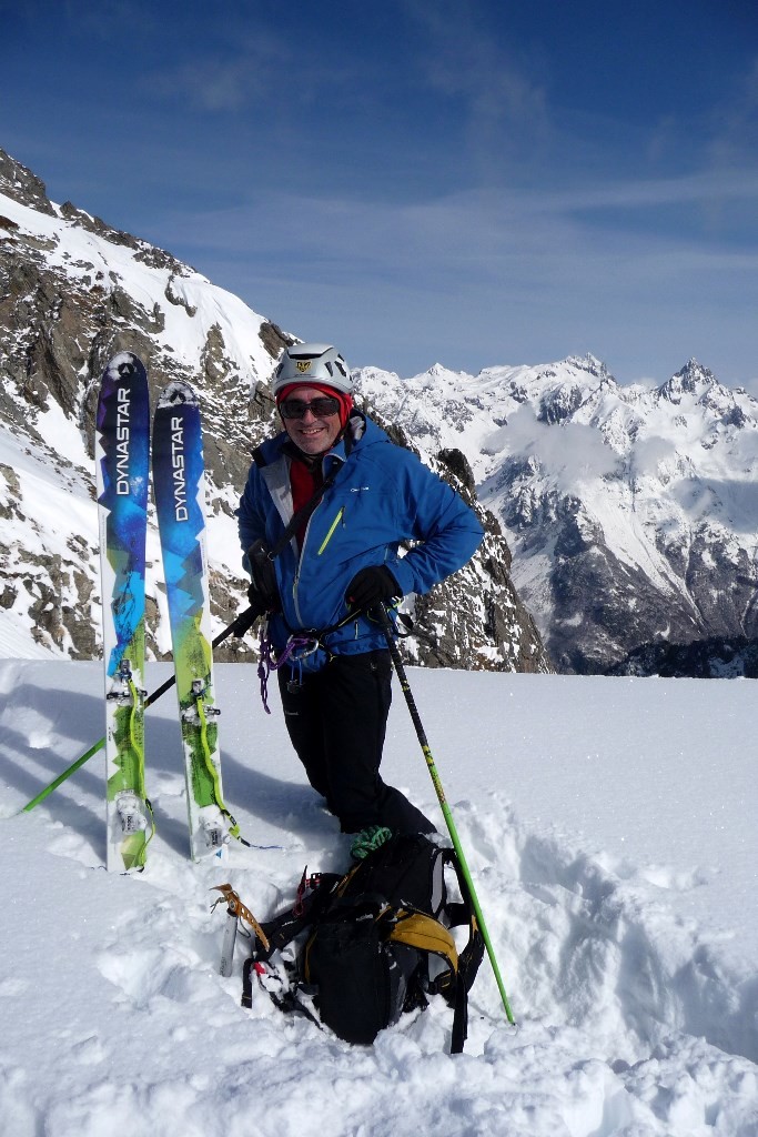 5 minutes à nettoyer ses beaux skis. C'est pour le sponsor.