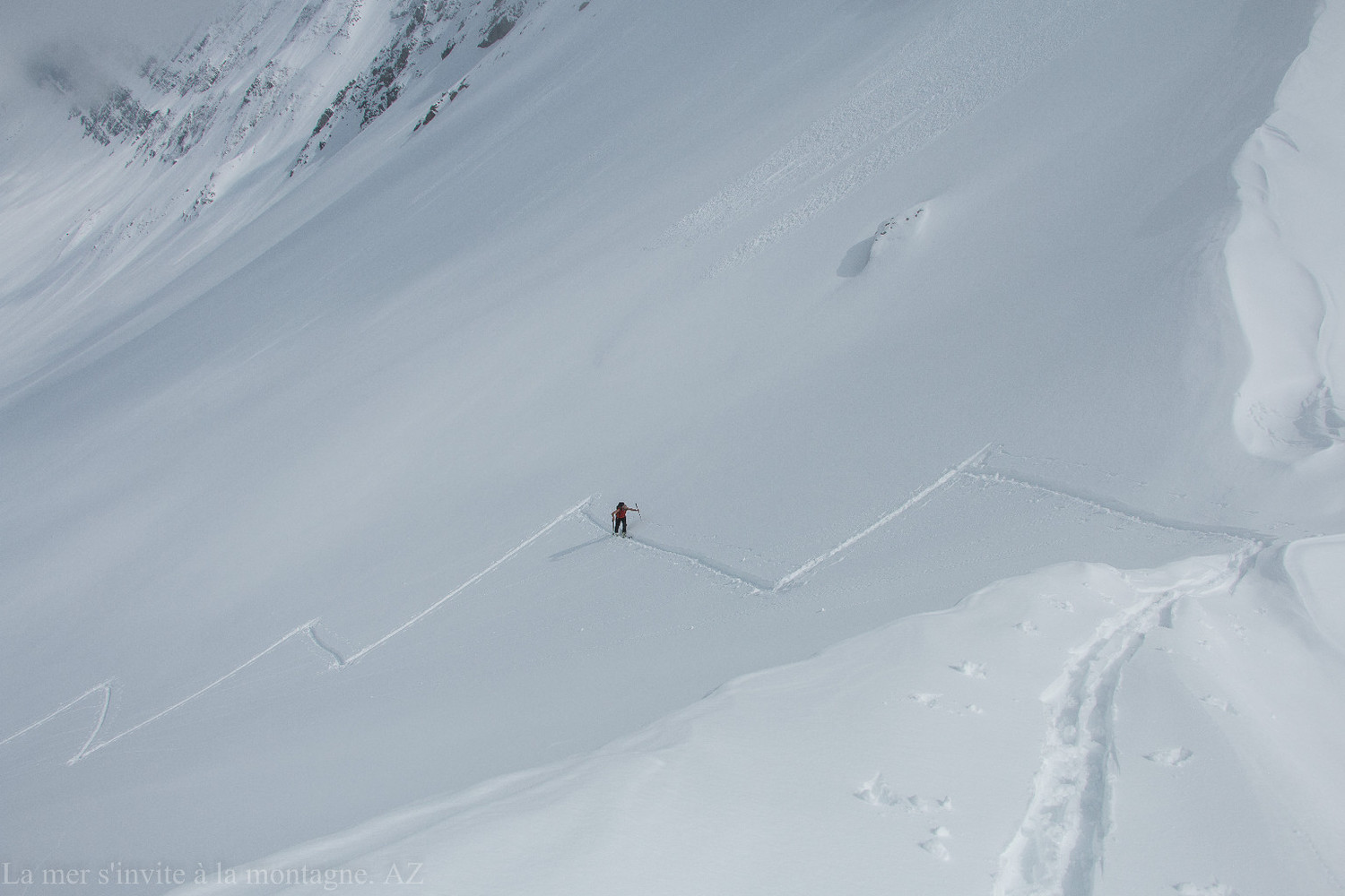 Arrivée au col de Bounavalette