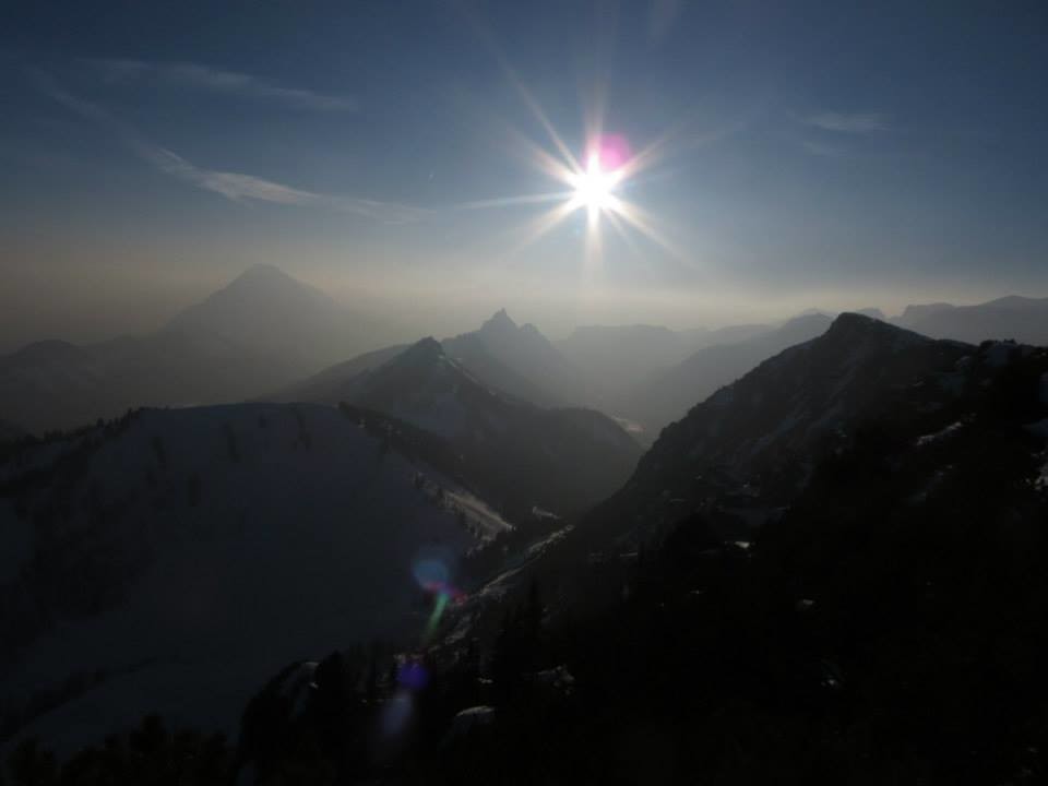 View of the Enn Valley from the summit