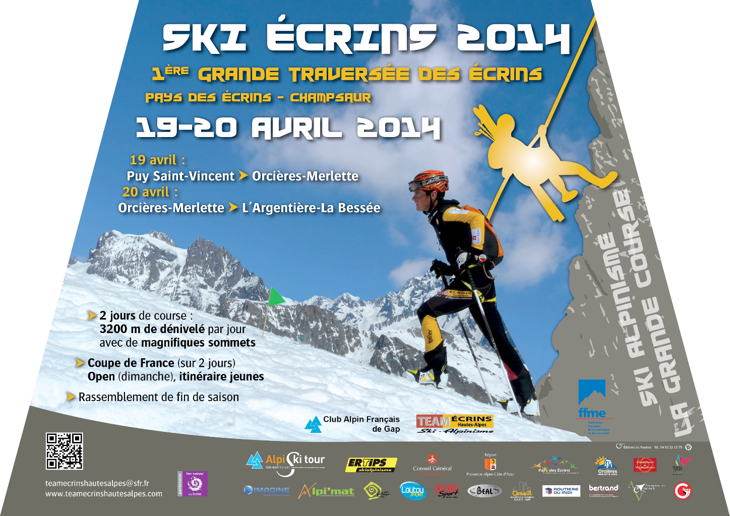 Grande Traversée des Ecrins, 19-20 Avril