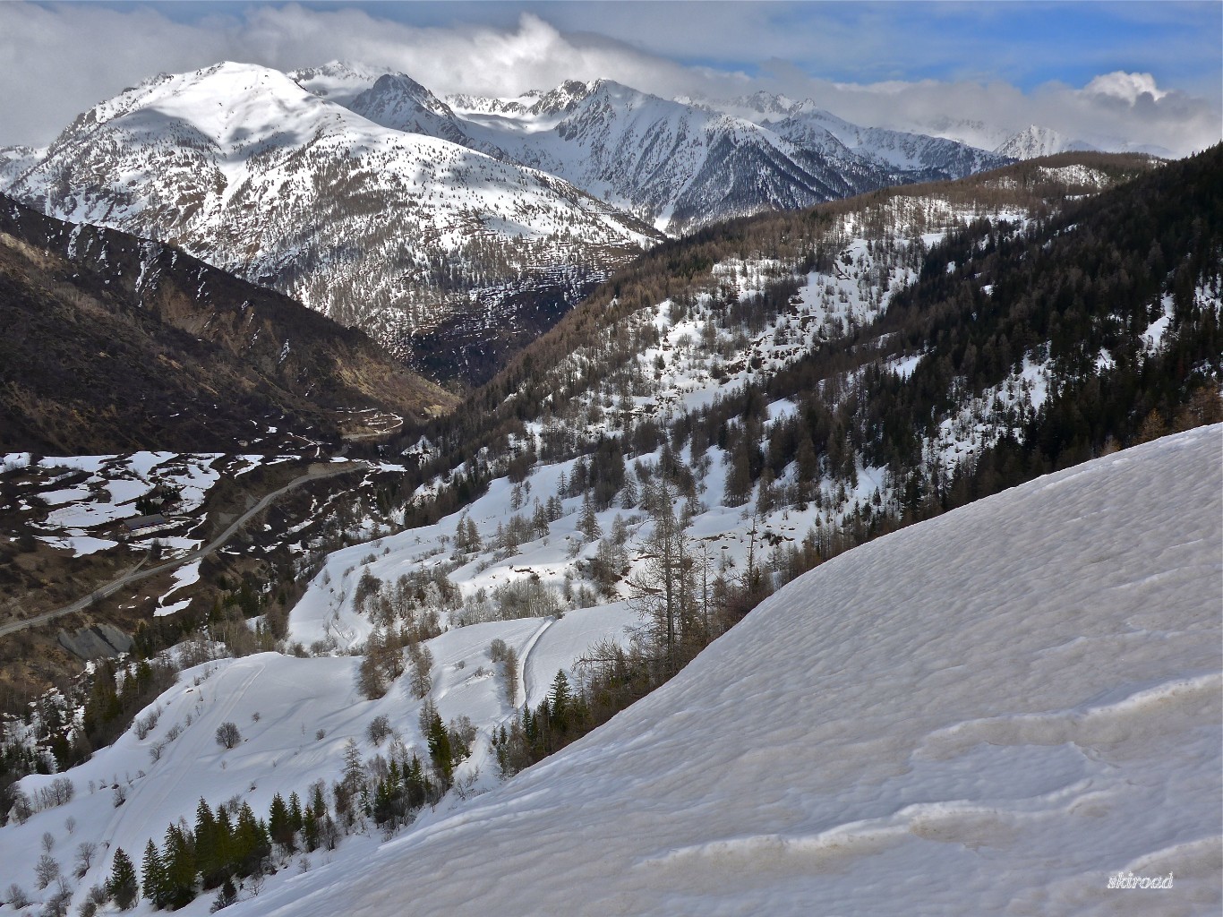 La descente c'est par là.