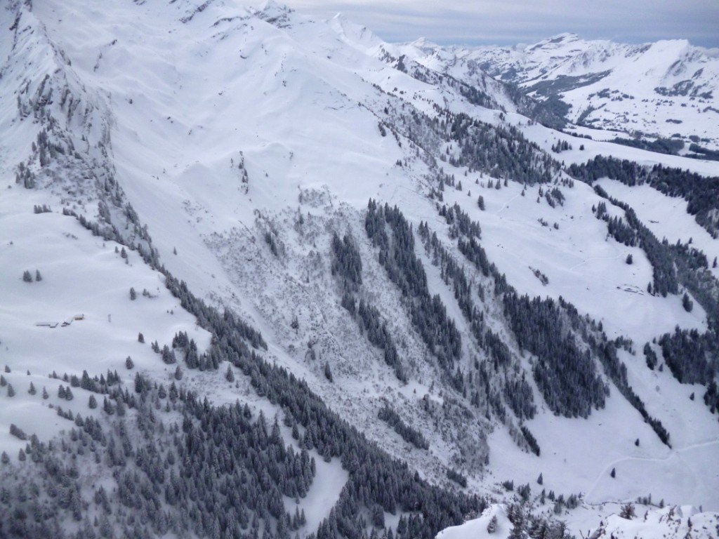 Détail du bas de l'itinéraire