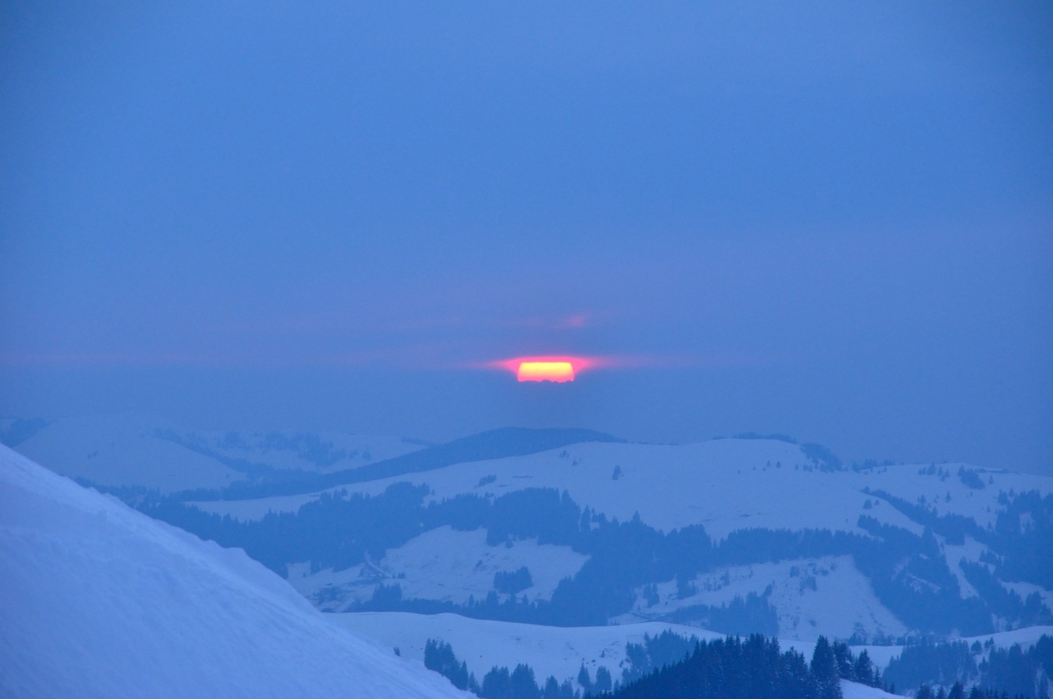 Bye bye soleil, see you tomorrow !