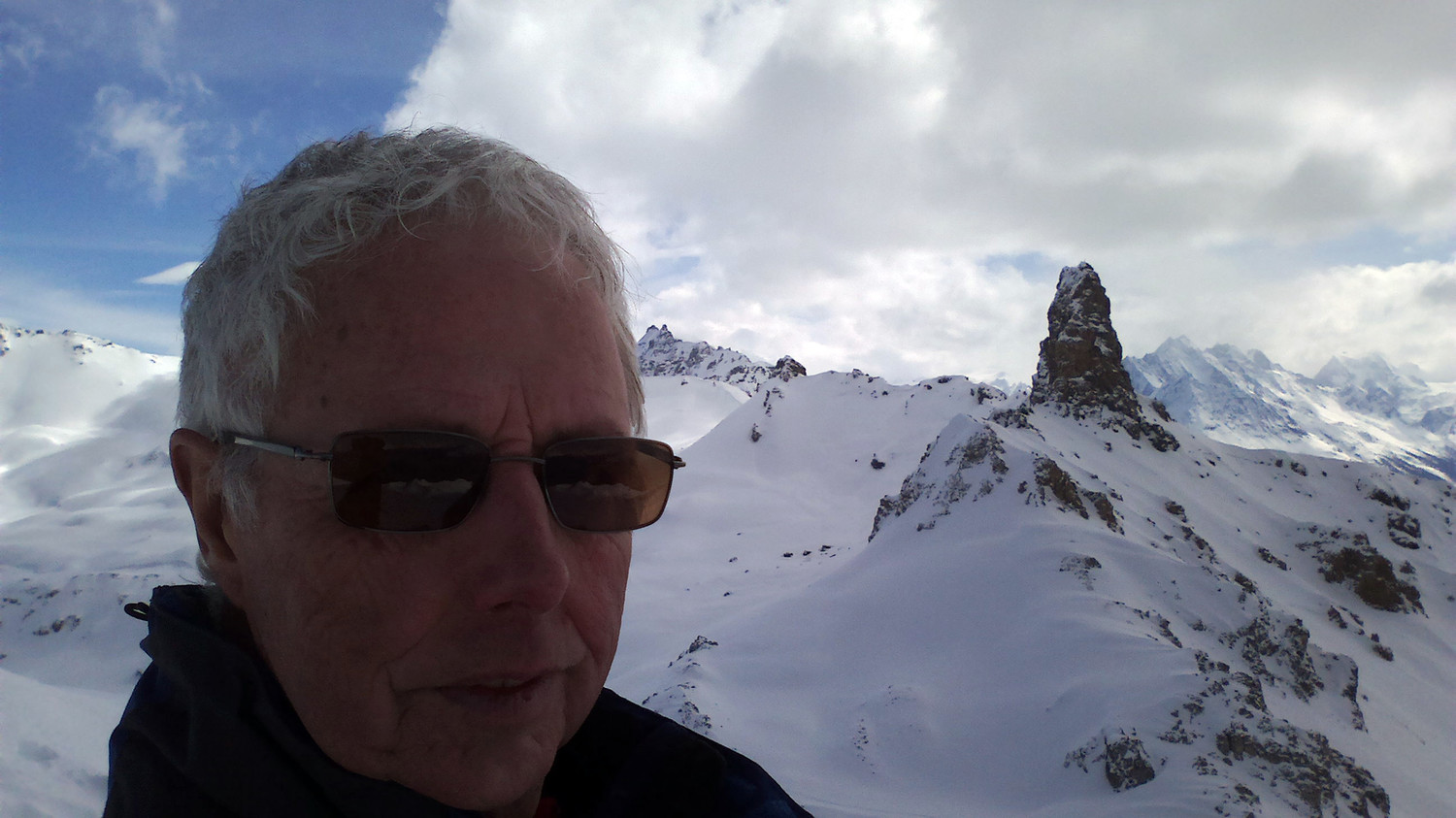 moi même au sommet