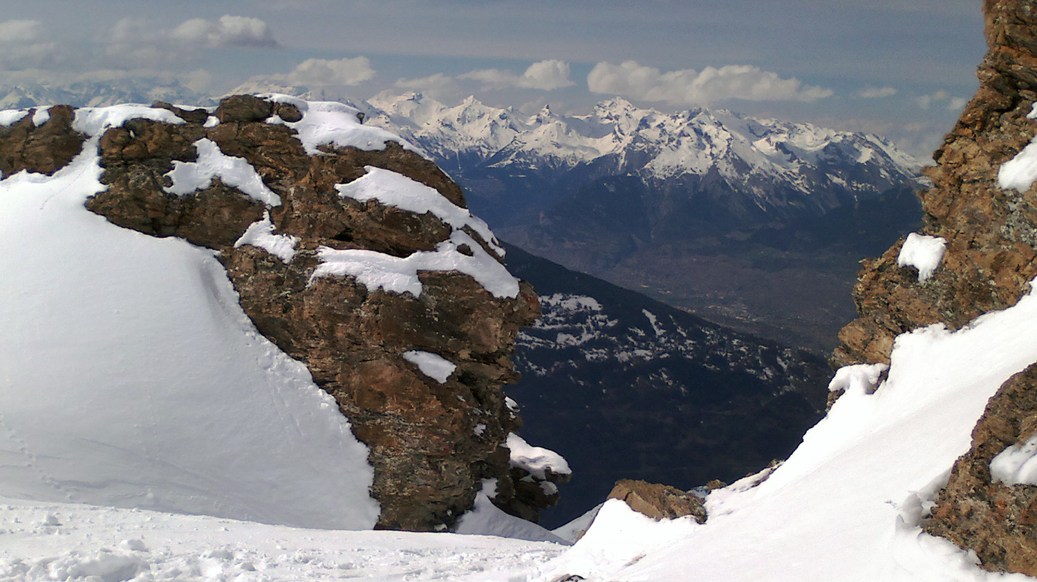 au sommet