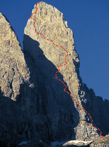 Foto Via Trenker - Grande Campanile del Murfrëit