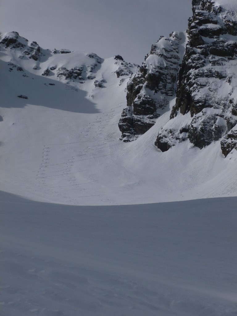 La pente finale