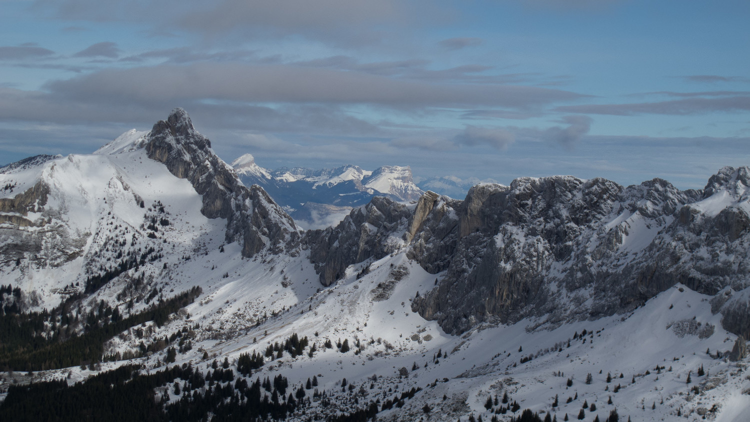 Cornafion col Vert depuis villard de lans 2013