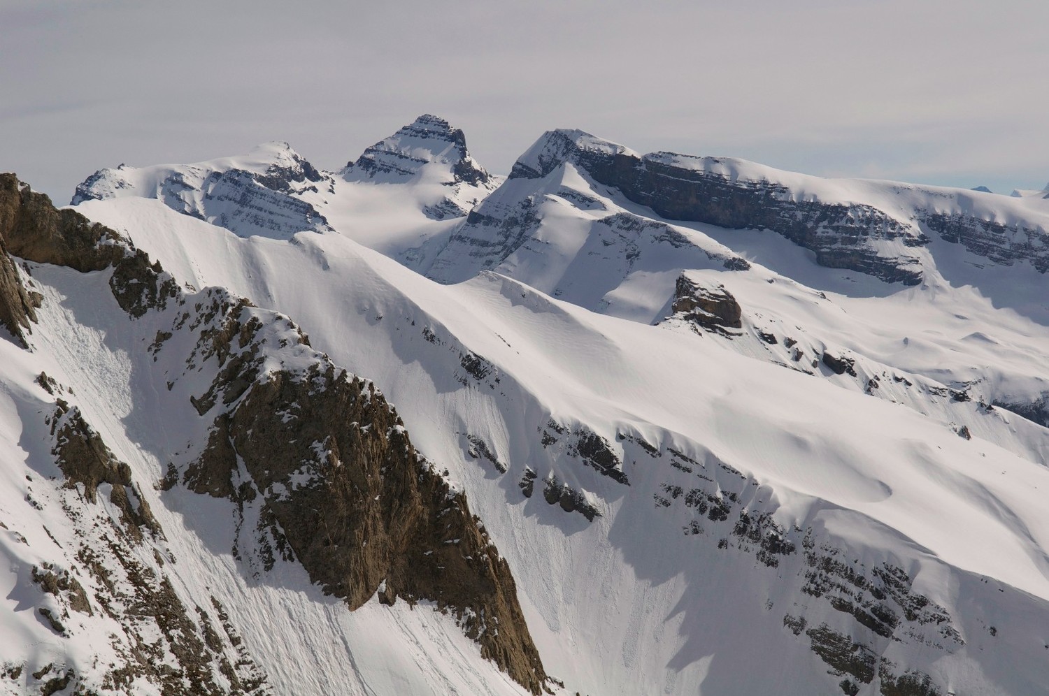 la tour sallière depuis le sommet des dents blanches