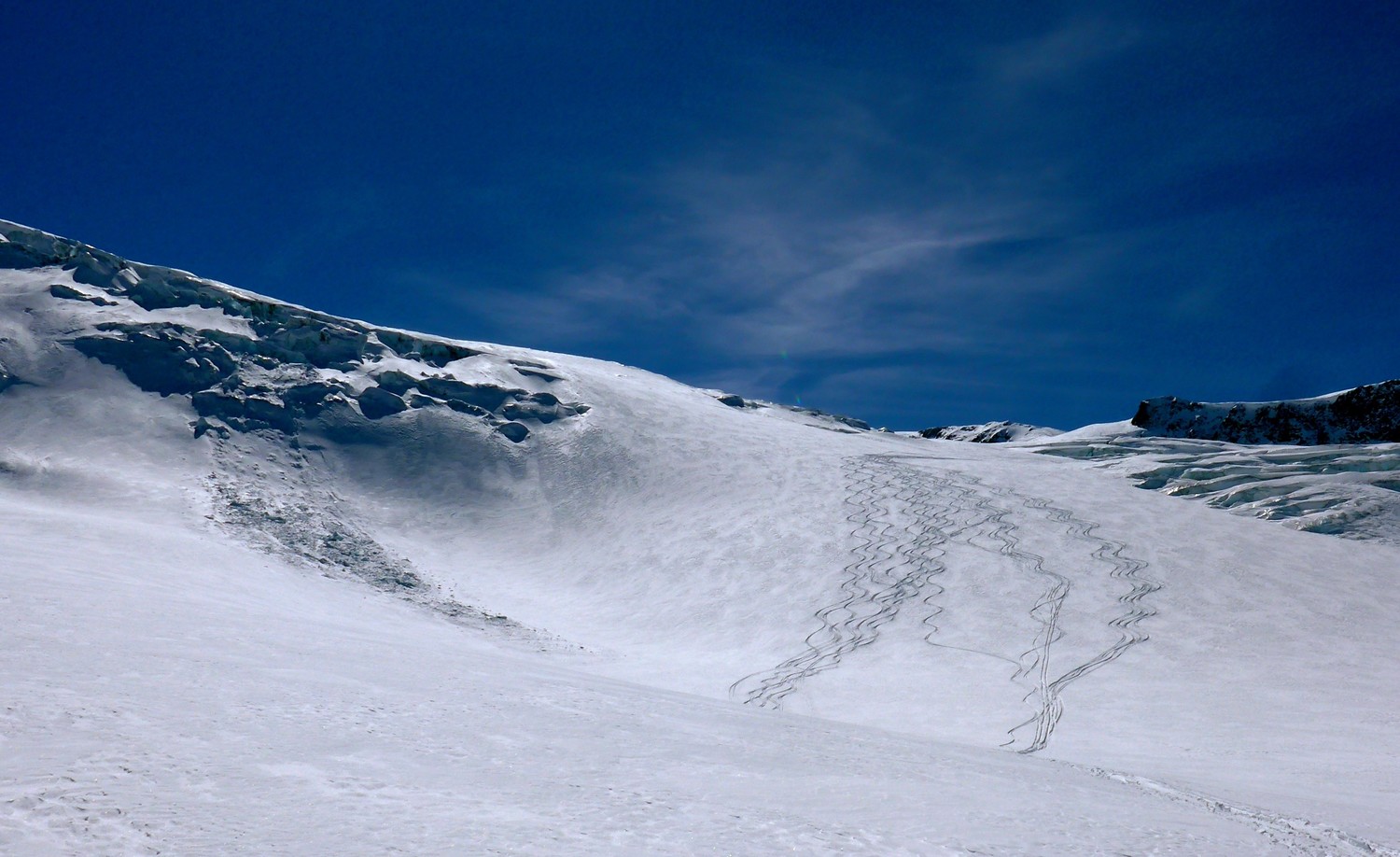 Glacier bien bouché...