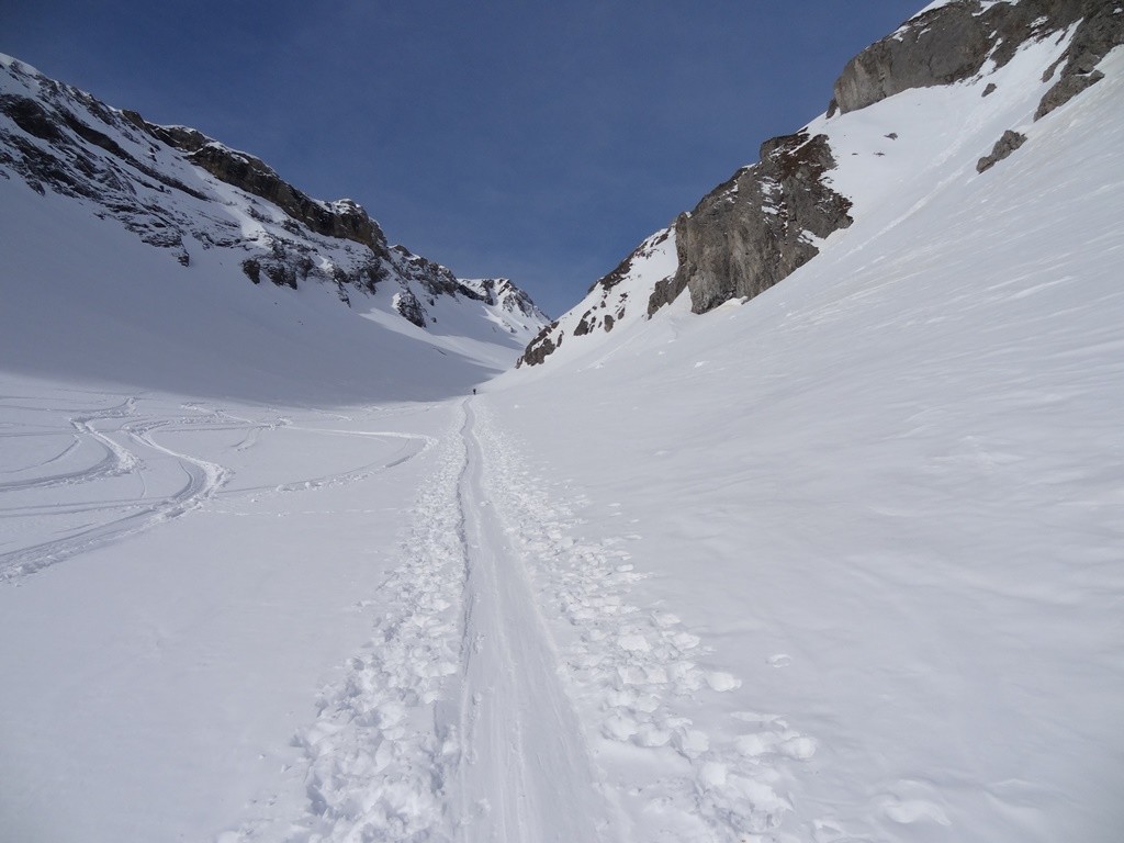 Dans la combe des Andins