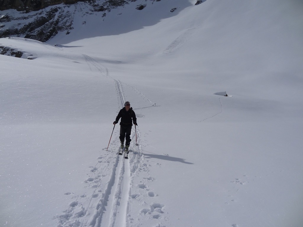 Longue traversée pour atteindre de pied du Mont Pucel