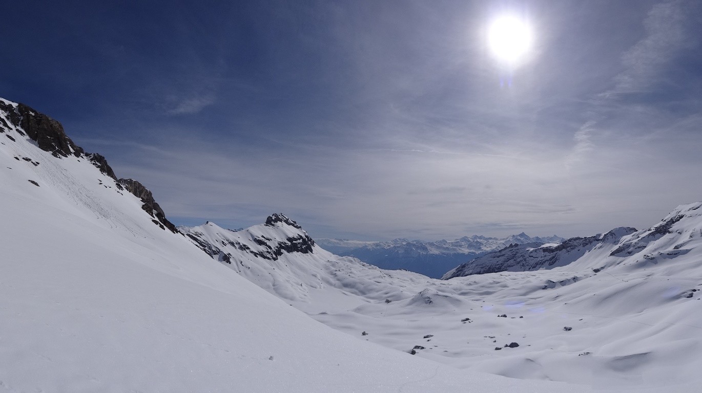 Au pied du Wildhorn, panorama des Audannes