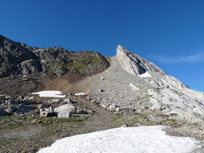 Eboulis au NE du Pène Blanque Eboulis au NE du Pène Blanque