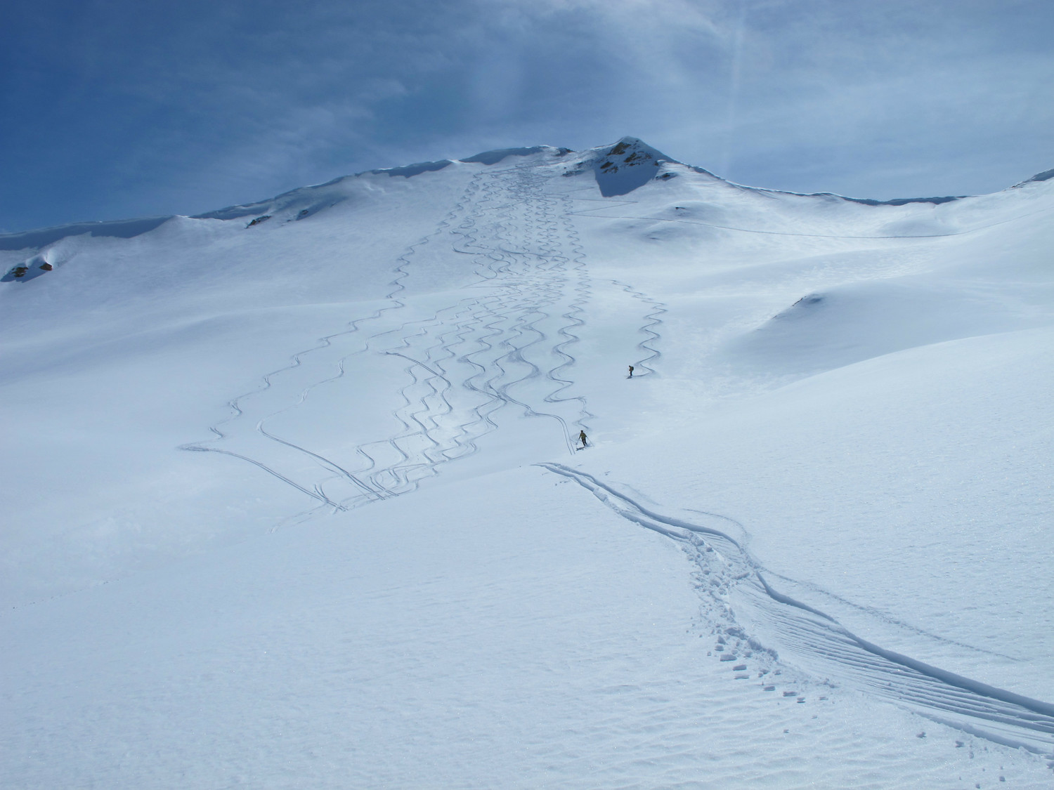 Pointe 2381m face NE