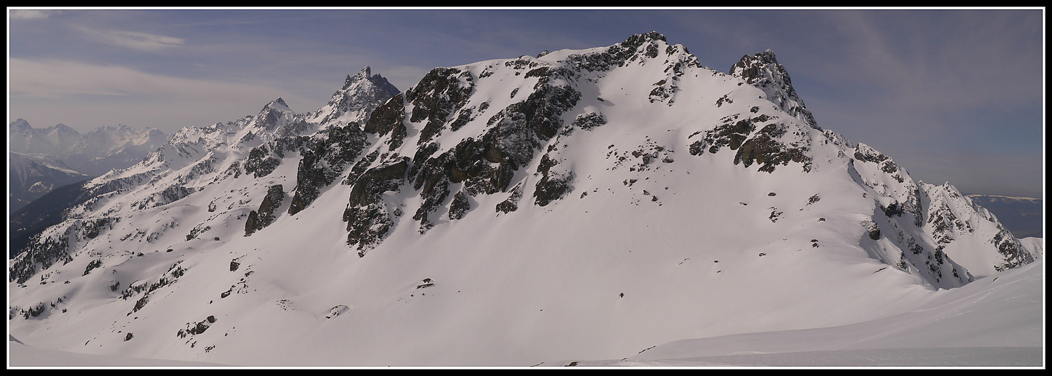 Versant E de la pointe de la Scia