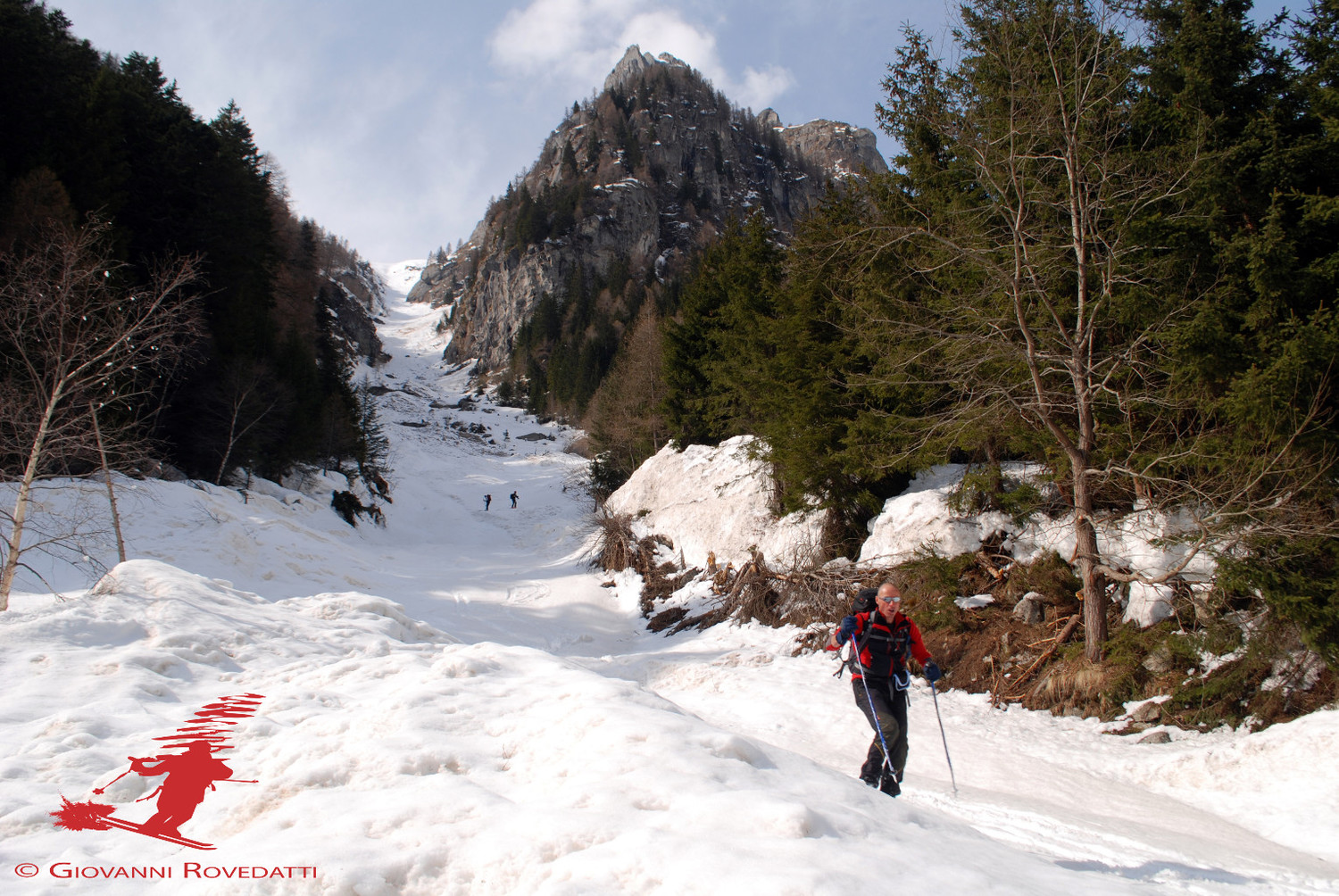 Scendendo in Val di Franz