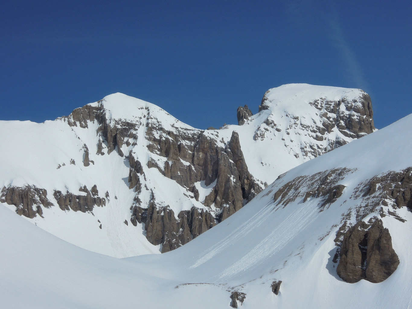 Obiou, Malpasset, couloir S