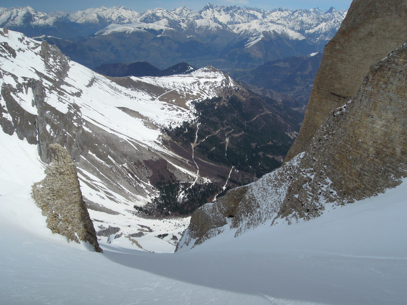 Superbe neige, superbe endroit :)