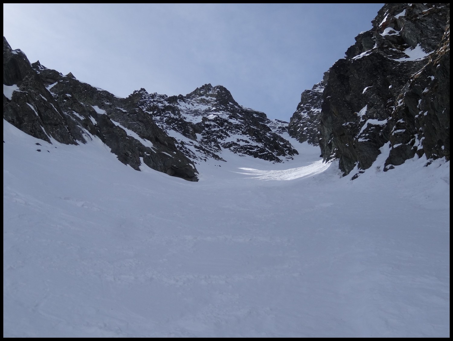 le couloir vers le bas