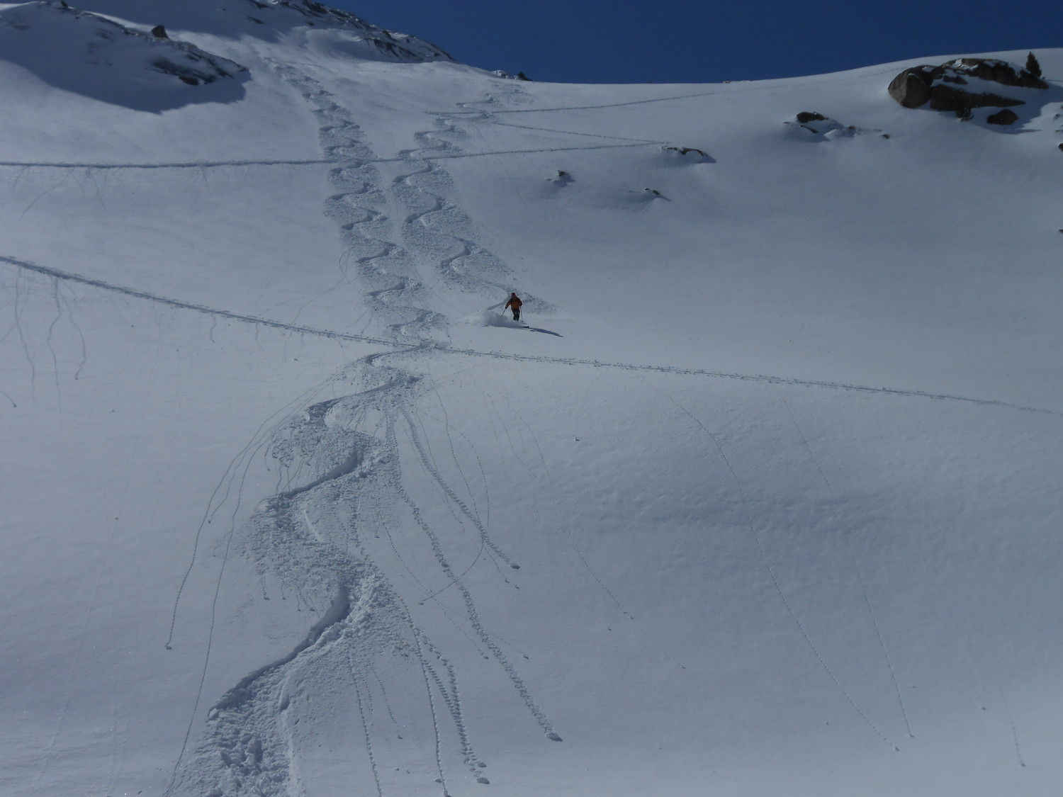 seconde descente au dessus de l'estany Bou