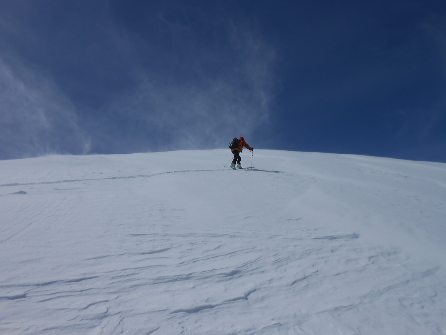 Montée finale plein vent, belle ambiance