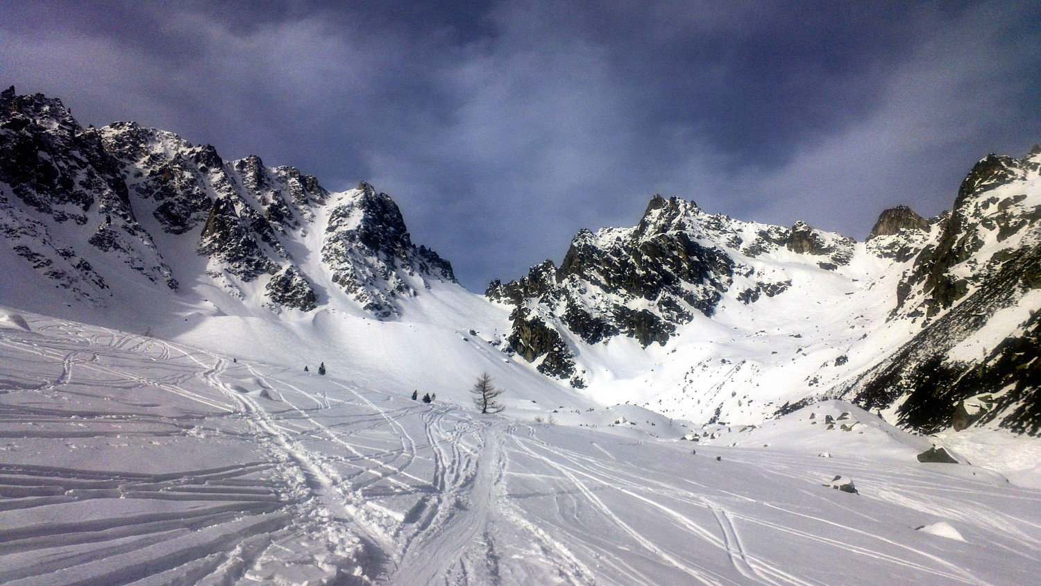 Col des Ecandies, 2796 m, 30 mars