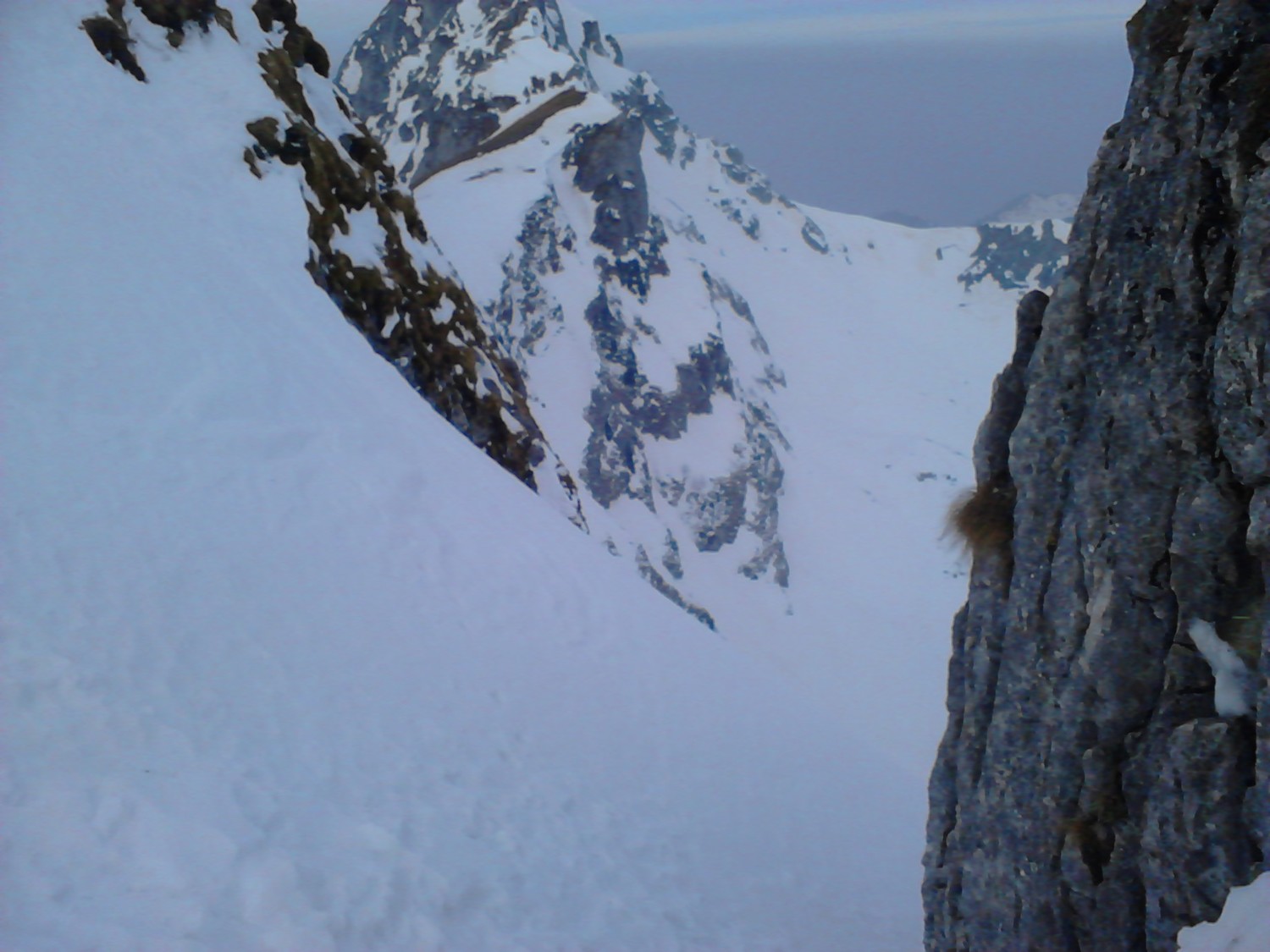 Au col de la face E