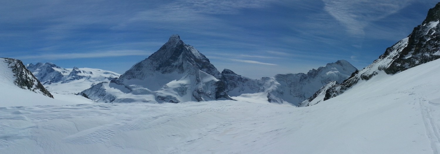 Panorama depuis le col Durant