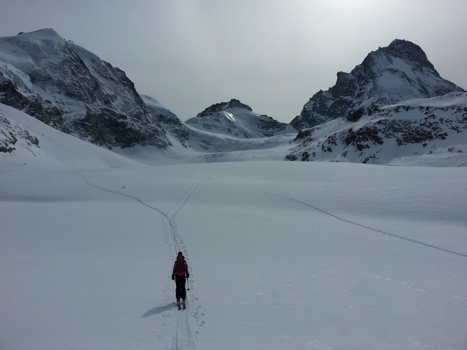 Encore une toute belle journ en montagne. Il ne reste plus qu'à monter à la cabane